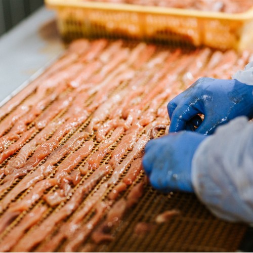 Candied Salmon Jerky - Garlic & Pepper
