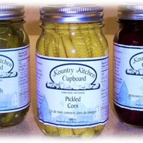 Pickles - Sauces - Relishes - Local Homemade - Case 12 - 500 ml  - Assorted